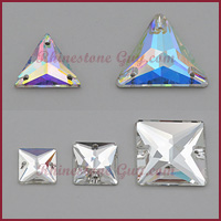 RG Premium Sew On Jewels Triangles and Rectangles